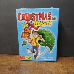 Christmas Rush Holiday Family Night  Fast Paced Card Game New Sealed Condition